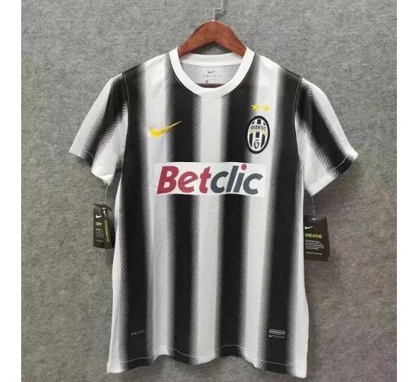 2011-12 Juventus Retro Home Kit Soccer Jersey